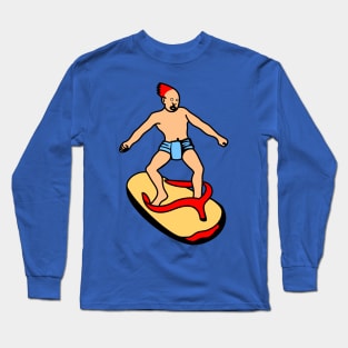 Slipper Surfer Long Sleeve T-Shirt